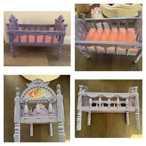 Vintage Disney Princess DOLL Crib 7 Motion Activated Phrases Talking sensor Arie